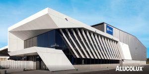 Versatile Aluminium Sheet Used in Facades, Interiors, and Signages for Modern Architecture, Alucolux.